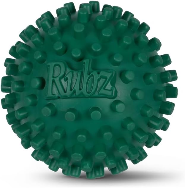 Foot Rubz Hand & Back Massage Ball - Relieve Pain from Plantar Fasciitis, Tight Muscles & Sore Feet - Massage Tool
