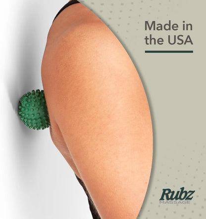 Foot Rubz Hand & Back Massage Ball - Relieve Pain from Plantar Fasciitis, Tight Muscles & Sore Feet - Massage Tool