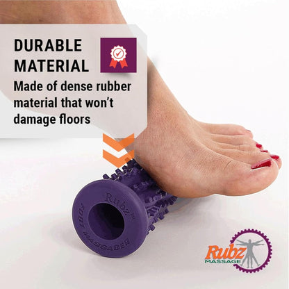 Foot Rubz Hand & Back Massage Ball - Relieve Pain from Plantar Fasciitis, Tight Muscles & Sore Feet - Massage Tool
