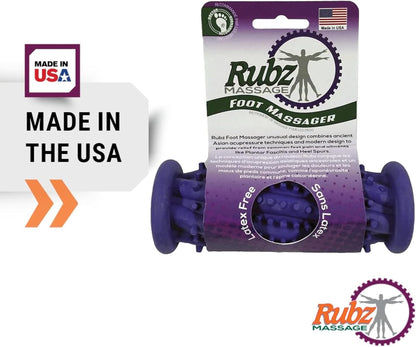 Foot Rubz Hand & Back Massage Ball - Relieve Pain from Plantar Fasciitis, Tight Muscles & Sore Feet - Massage Tool