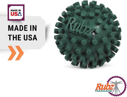 Foot Rubz Hand & Back Massage Ball - Relieve Pain from Plantar Fasciitis, Tight Muscles & Sore Feet - Massage Tool