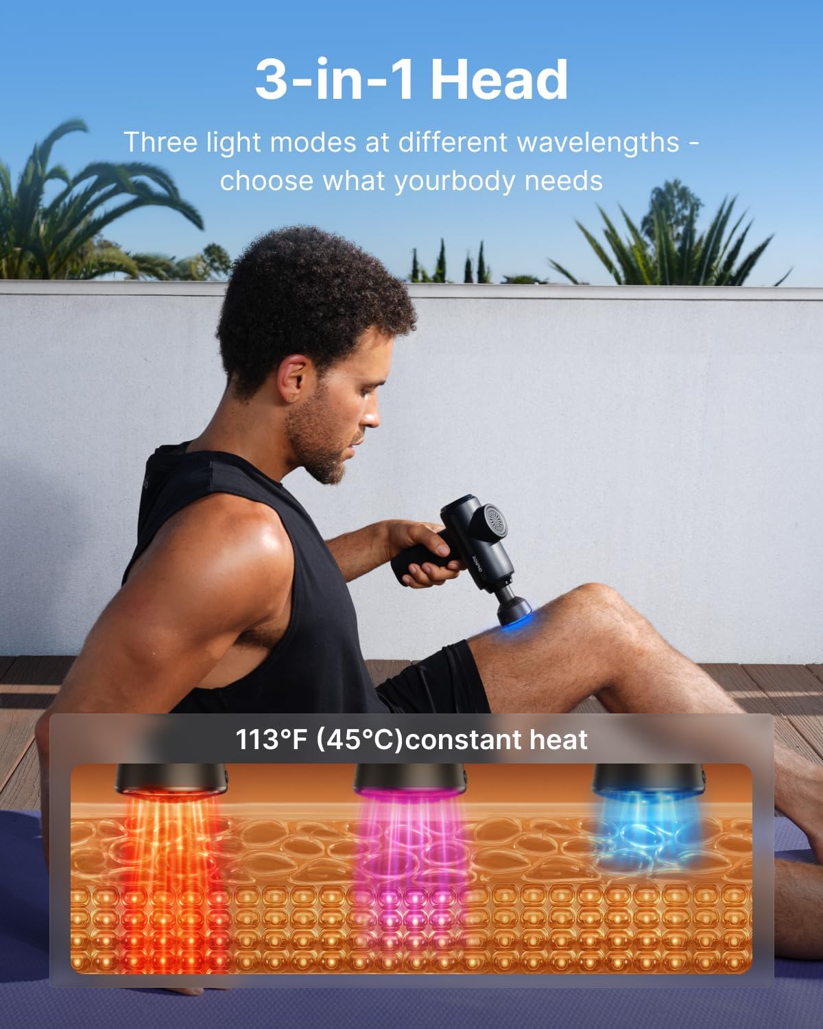 Active Power Massage Gun Deep Tissue with 12mm Amplitude, Gifts for Men Women FSA Eligible Percussion Muscle Massager, Portable Electric Handheld Massage Gun with LED Touch Display HSA