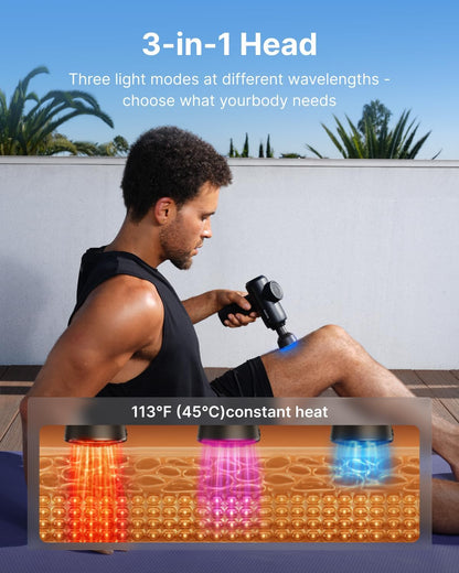 Active Power Massage Gun Deep Tissue with 12mm Amplitude, Gifts for Men Women FSA Eligible Percussion Muscle Massager, Portable Electric Handheld Massage Gun with LED Touch Display HSA