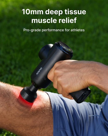 Active Power Massage Gun Deep Tissue with 12mm Amplitude, Gifts for Men Women FSA Eligible Percussion Muscle Massager, Portable Electric Handheld Massage Gun with LED Touch Display HSA