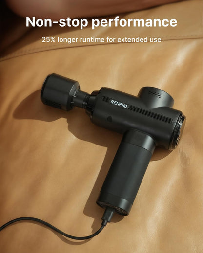 Active Power Massage Gun Deep Tissue with 12mm Amplitude, Gifts for Men Women FSA Eligible Percussion Muscle Massager, Portable Electric Handheld Massage Gun with LED Touch Display HSA