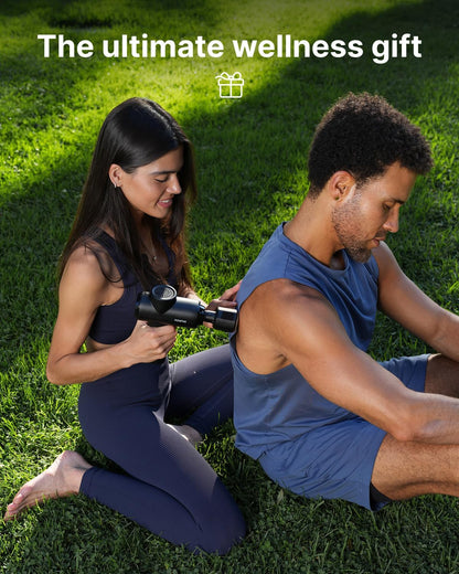 Active Power Massage Gun Deep Tissue with 12mm Amplitude, Gifts for Men Women FSA Eligible Percussion Muscle Massager, Portable Electric Handheld Massage Gun with LED Touch Display HSA