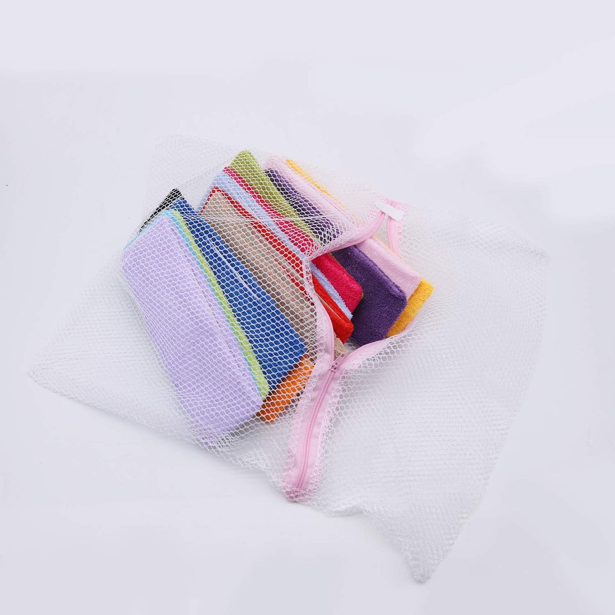 INNOLIFE 15 PCS Ultra Thin Sweatband for Women, Yoga Headbands, Soft Cotton Sweatbands Fabric Headbands for Indoor Outdoor Yoga Exercise Fitness