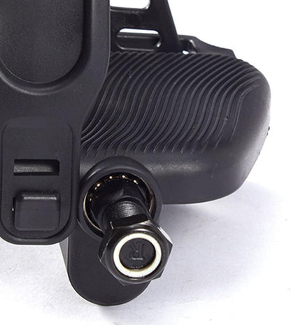 Exercise Bike Pedals with Adjustable Straps Non Slip 1/2-9/16-Inch Spindle Pedal
