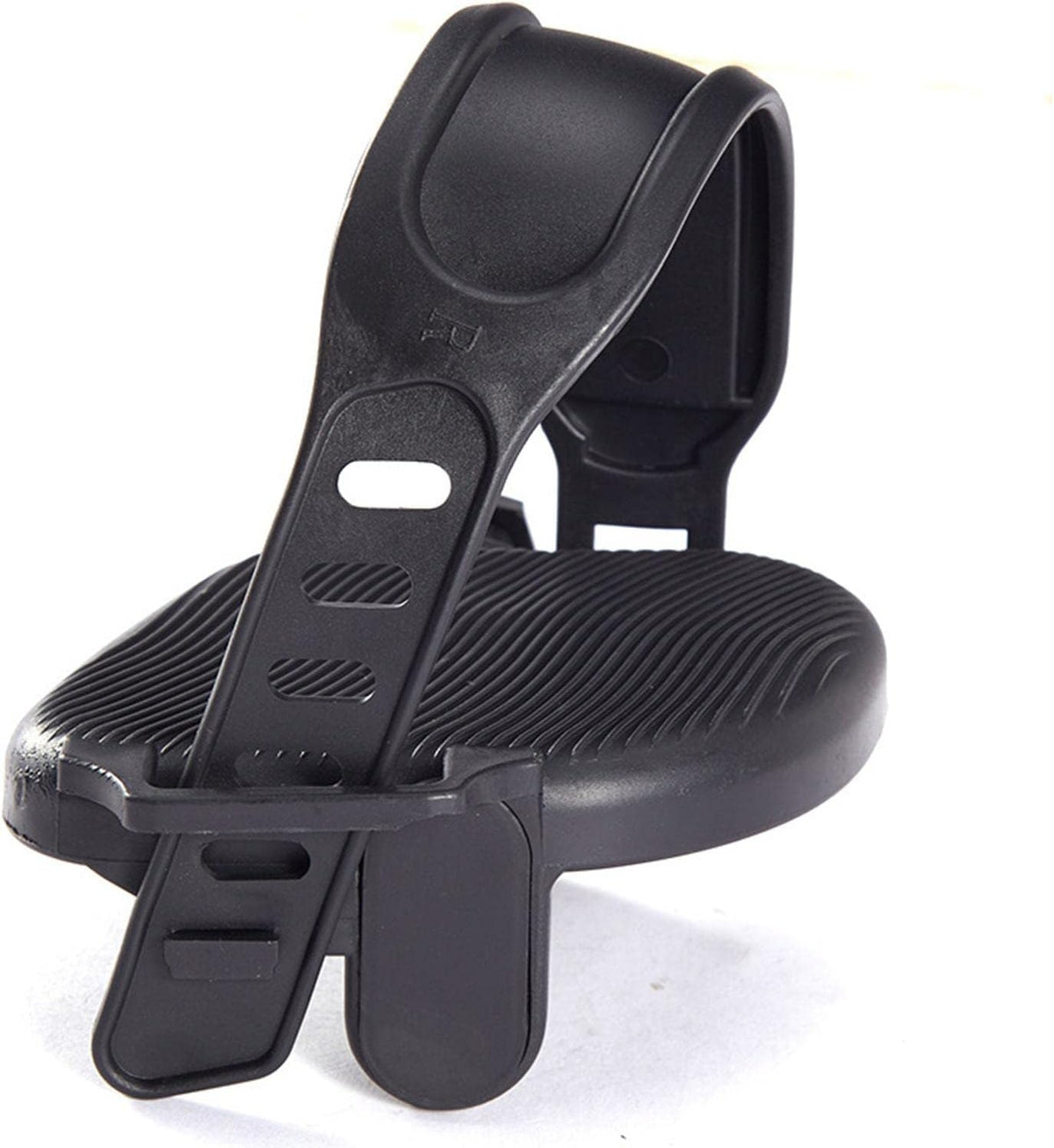 Exercise Bike Pedals with Adjustable Straps Non Slip 1/2-9/16-Inch Spindle Pedal