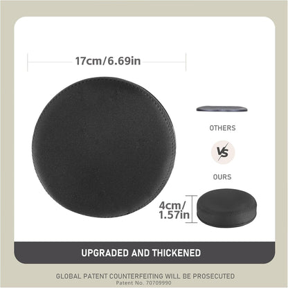 Yoga Knee Pad, 1.57 Inch Thick, Memory Foam and EPE Foam, Waterproof and Non-Slip, for Knees Elbows Wrist Hands Head Yoga Pilates Work Out Kneeling Pad, Exercise Mat 2