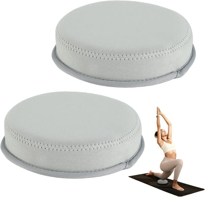 Yoga Knee Pad, 1.57 Inch Thick, Memory Foam and EPE Foam, Waterproof and Non-Slip, for Knees Elbows Wrist Hands Head Yoga Pilates Work Out Kneeling Pad, Exercise Mat 2