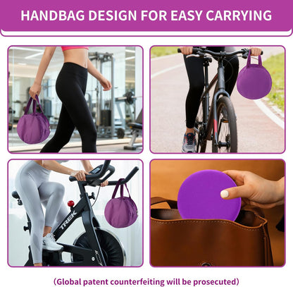 Yoga Knee Pad, 1.57 Inch Thick, Memory Foam and EPE Foam, Waterproof and Non-Slip, for Knees Elbows Wrist Hands Head Yoga Pilates Work Out Kneeling Pad, Exercise Mat 2