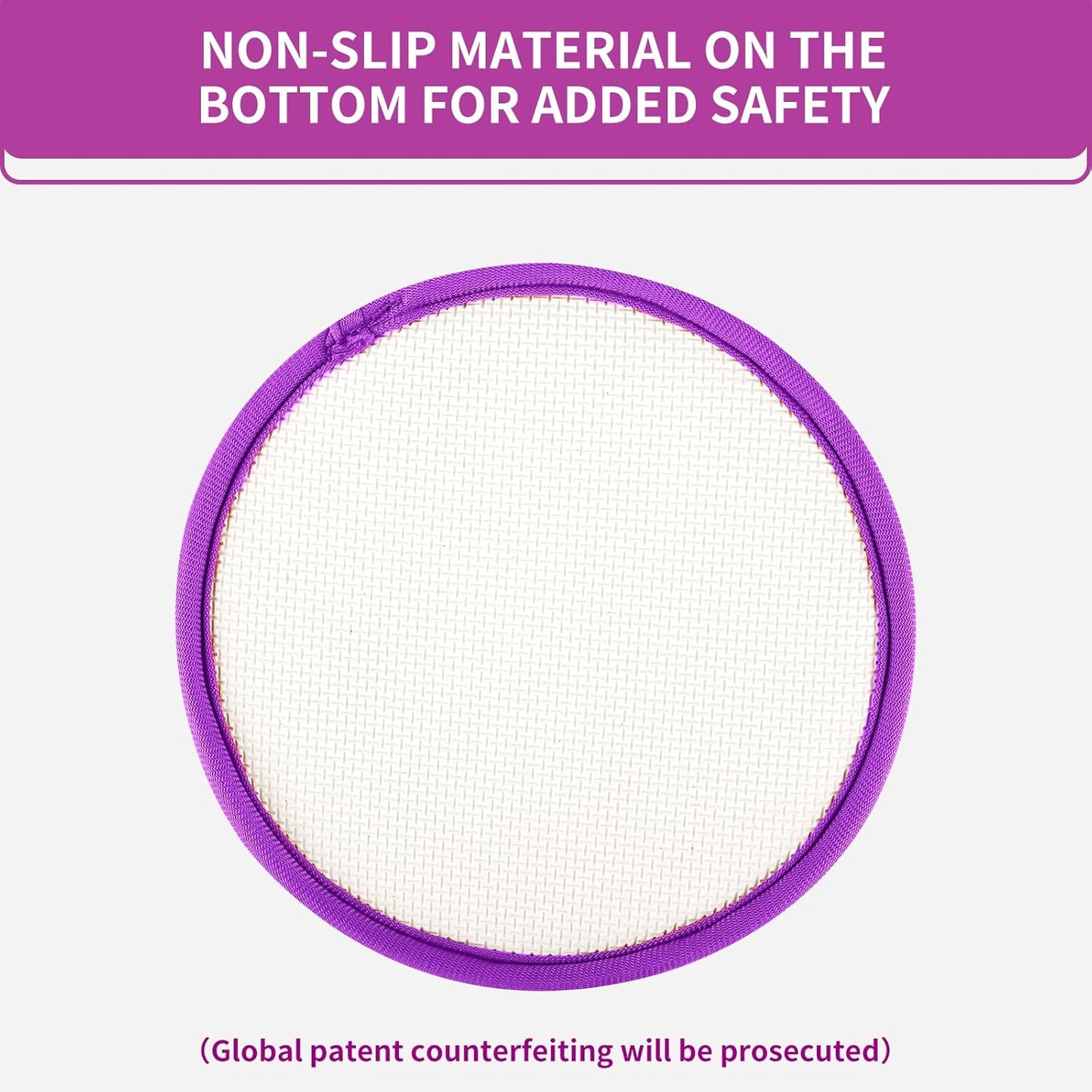 Yoga Knee Pad, 1.57 Inch Thick, Memory Foam and EPE Foam, Waterproof and Non-Slip, for Knees Elbows Wrist Hands Head Yoga Pilates Work Out Kneeling Pad, Exercise Mat 2
