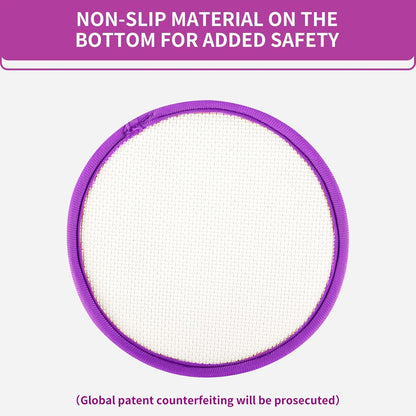 Yoga Knee Pad, 1.57 Inch Thick, Memory Foam and EPE Foam, Waterproof and Non-Slip, for Knees Elbows Wrist Hands Head Yoga Pilates Work Out Kneeling Pad, Exercise Mat 2