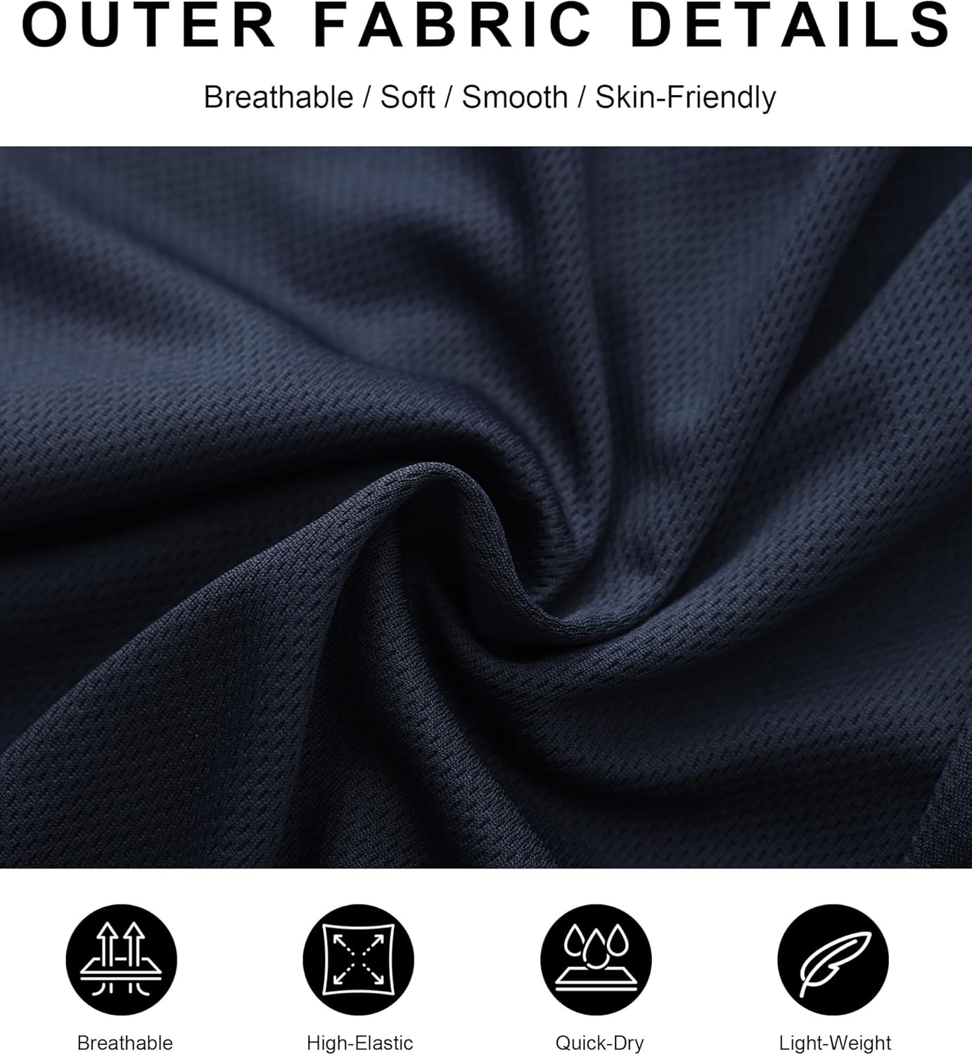 4 Pack Mens 2 in 1 Running Workout Shorts with Liner, Gym Athletic Quick Dry Sport Shorts with Pockets