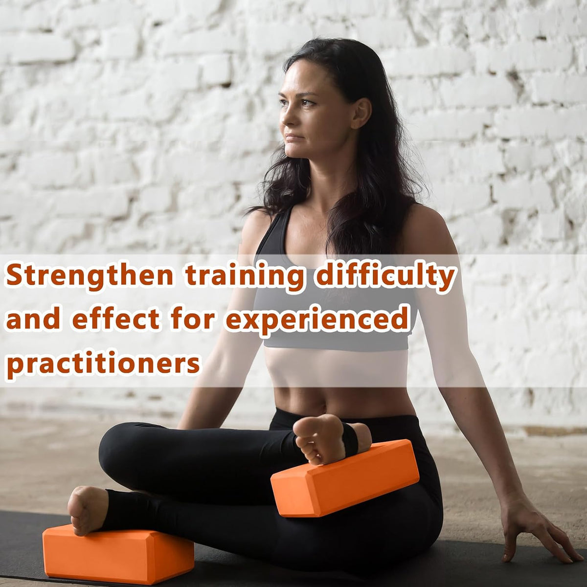 20 Pcs Yoga Blocks Bulk 9''x6''x3'' High Density EVA Foam Blocks for Exercise Pilates Meditation, Lightweight Non-slip Surface, Improve Strength Balance Flexibility