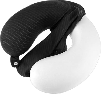 Neck Pillow Replacement Cover Travel U Neck Pillow Case Cover Travel Neck Pillow Cover Pillow, 13.39‘’ U Shaped Neck Pillow Washable Cover, Airplane Pillow Cover (Only Pillow Covers, no Filler)