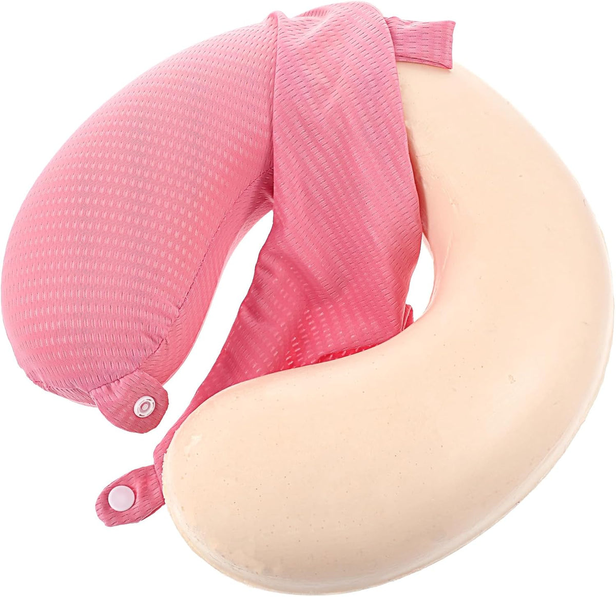Neck Pillow Replacement Cover Travel U Neck Pillow Case Cover Travel Neck Pillow Cover Pillow, 13.39‘’ U Shaped Neck Pillow Washable Cover, Airplane Pillow Cover (Only Pillow Covers, no Filler)