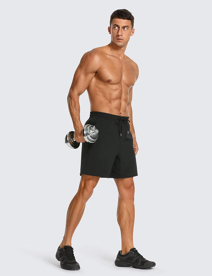 2 in 1 Running Shorts 7" | Lightweight, Quick Dry, Workout, Pockets, for Men