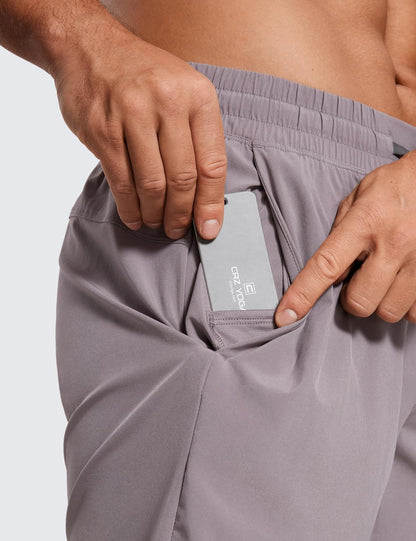 2 in 1 Running Shorts 7" | Lightweight, Quick Dry, Workout, Pockets, for Men
