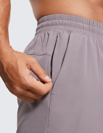 2 in 1 Running Shorts 7" | Lightweight, Quick Dry, Workout, Pockets, for Men