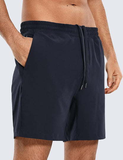 2 in 1 Running Shorts 7" | Lightweight, Quick Dry, Workout, Pockets, for Men