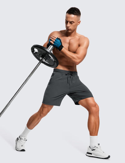 2 in 1 Running Shorts 7" | Lightweight, Quick Dry, Workout, Pockets, for Men