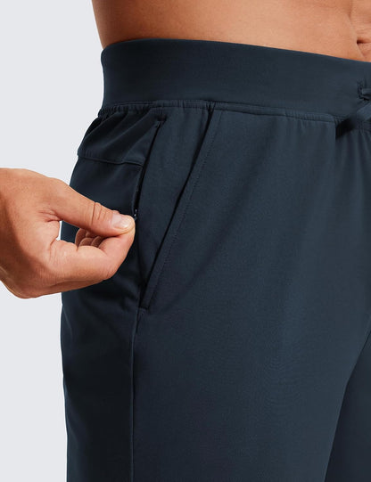 4-Way Stretch Workout Shorts 9" | Wrinkle-Free, Premium Soft, Casual, Pockets, for Men