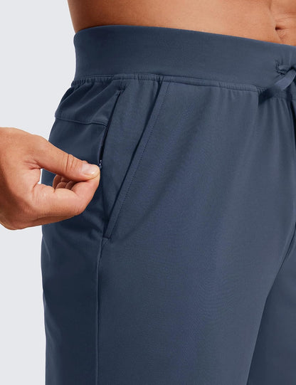 4-Way Stretch Workout Shorts 9" | Wrinkle-Free, Premium Soft, Casual, Pockets, for Men