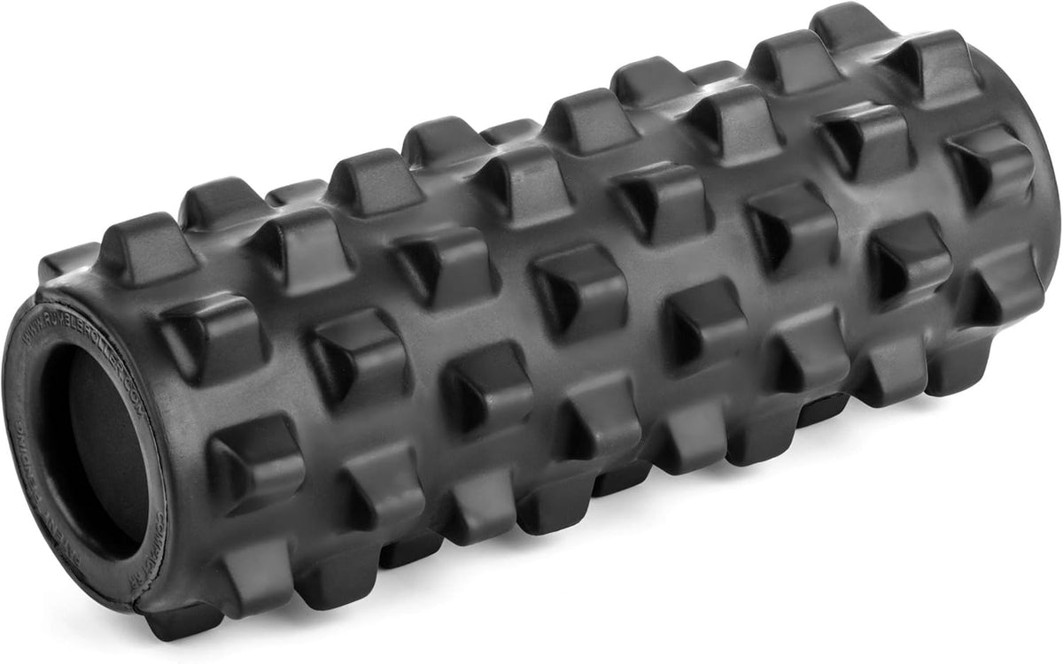 Extra Firm Foam Roller Deep Tissue Massage Roller for Muscle Recovery (12 Inches Compact)