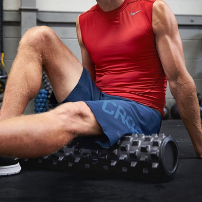 Extra Firm Foam Roller Deep Tissue Massage Roller for Muscle Recovery (12 Inches Compact)