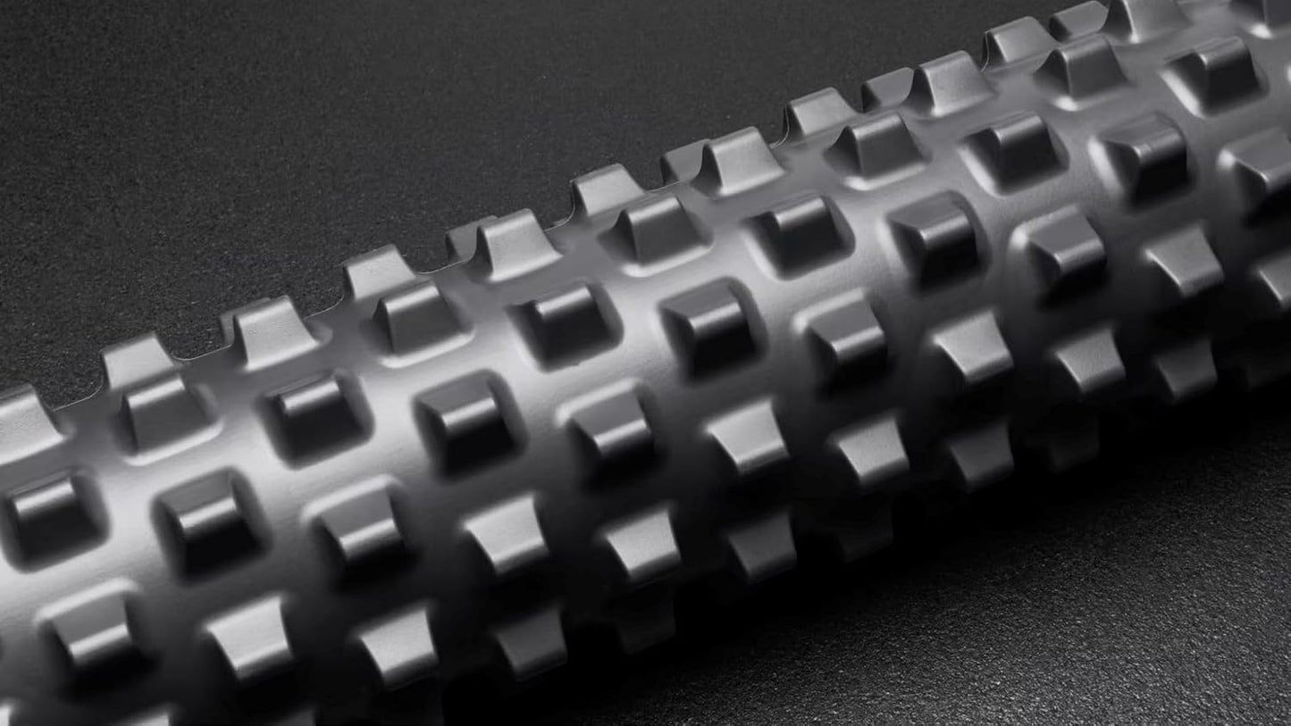 Extra Firm Foam Roller Deep Tissue Massage Roller for Muscle Recovery (12 Inches Compact)