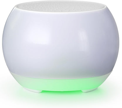 Soundary Ceramic Craft Bluetooth Speaker for Meditation & Yoga, Sound Therapy Machine for Stress Relief, Sleep Aid and Focus, Deep Bass, Louder Volume, Light Effect for Boxing Breathing (Purple)