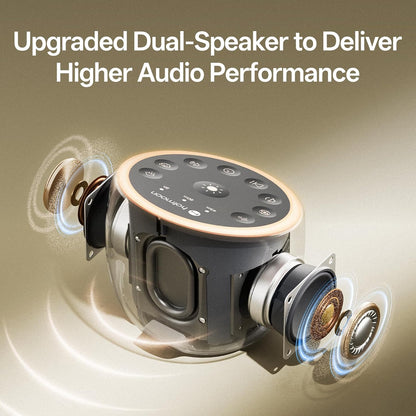 Sound Machine for Sleep, Cocoon 2, 40 Sounds, Dual-Speaker, Plug in
