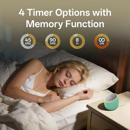 Sound Machine for Sleep, Cocoon 2, 40 Sounds, Dual-Speaker, Plug in