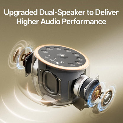 Sound Machine for Sleep, Cocoon 2, 40 Sounds, Dual-Speaker, Plug in