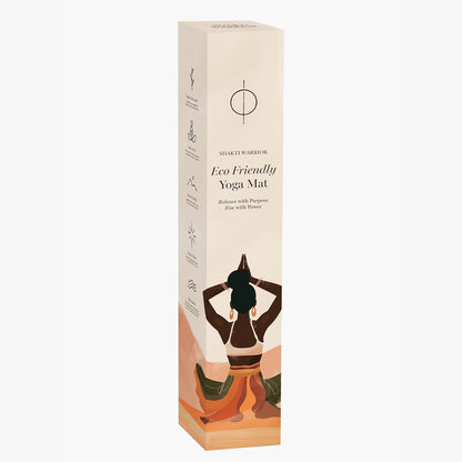 Cork Yoga Mat - Artist Designed, Premium Printed Eco-Friendly Non-Slip mat, Great for Regular & Hot Yoga, Pilates, Workouts 72 inch x 24 inch x 3mm Thick