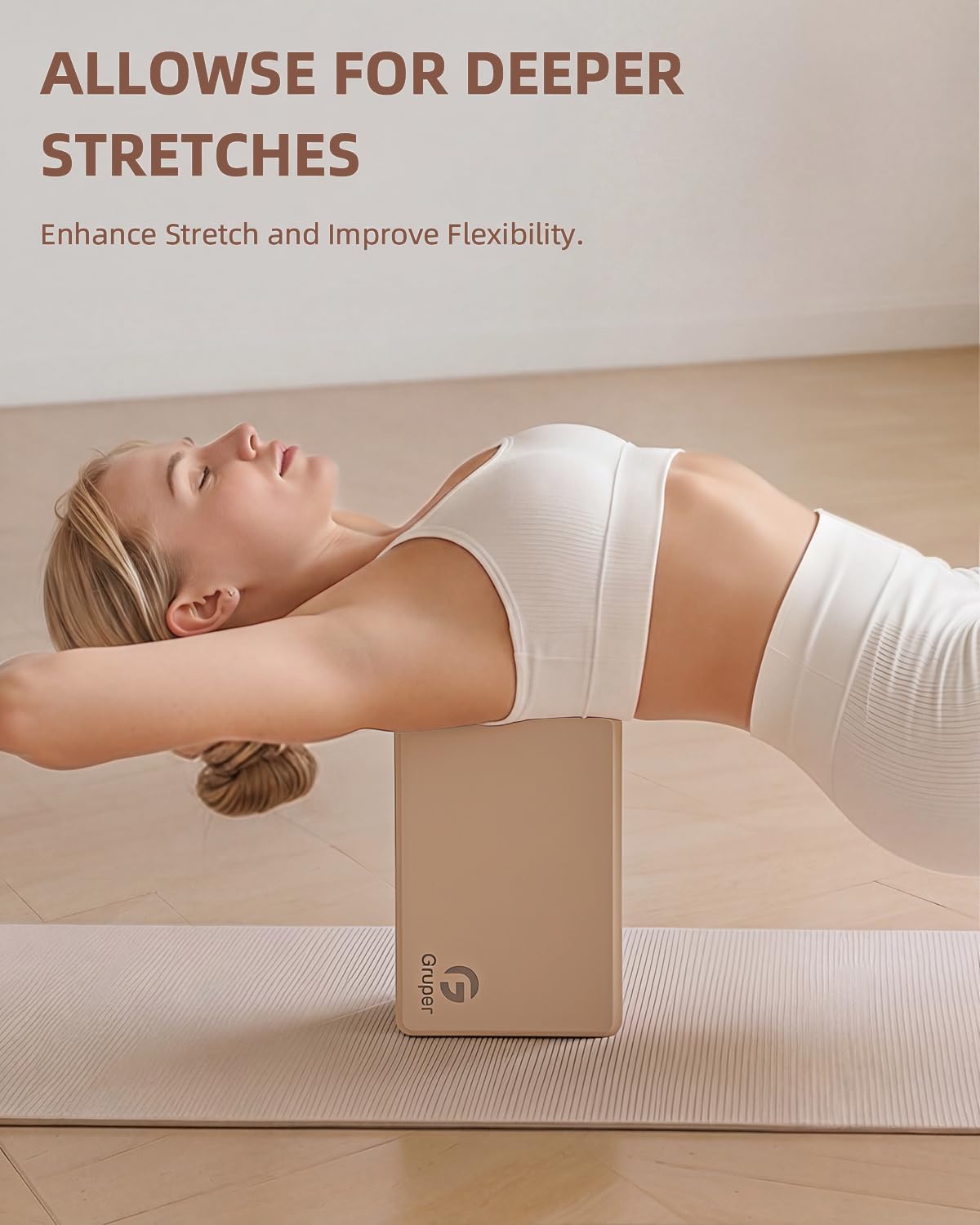 Yoga Blocks 2 Pack, 9"x6"x3" Exercise Blocks High-Density EVA Foam Blocks with Soft Non-Slip Surface, Lightweight Yoga Props for Yoga Pilates Meditation & Stretching