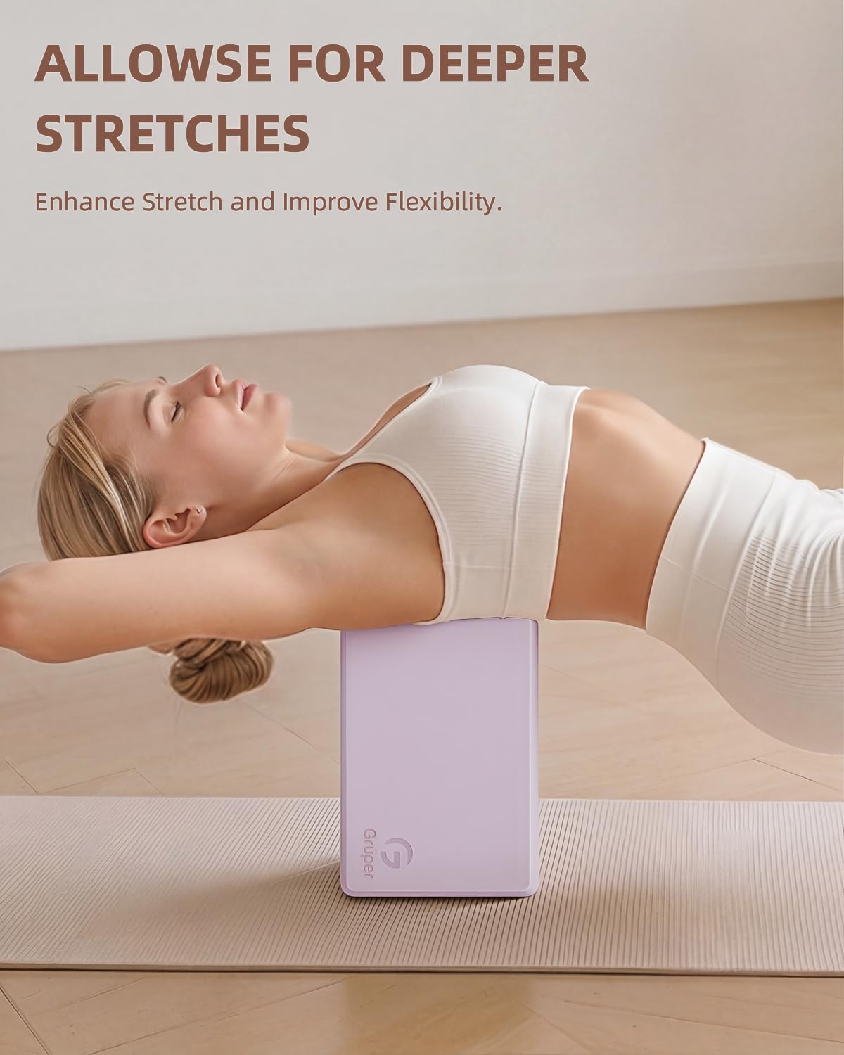Yoga Blocks 2 Pack, 9"x6"x3" Exercise Blocks High-Density EVA Foam Blocks with Soft Non-Slip Surface, Lightweight Yoga Props for Yoga Pilates Meditation & Stretching