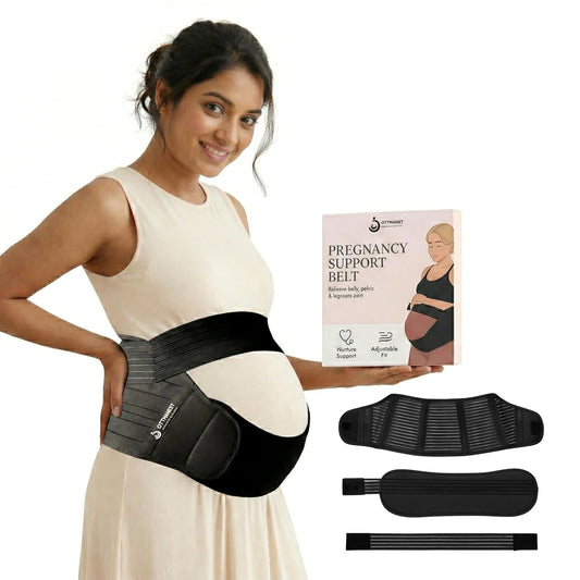 Maternity Support Belt (XLarge/100-130cm) – Adjustable Pregnancy Belly Band for Back, Hip & Pelvic Support | Prenatal & Postpartum Abdominal Binder for Lower Back Pain Relief & Belly Support