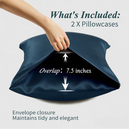 Queen Pillow Cases, Bamboo Viscose, Cooling Pillowcases