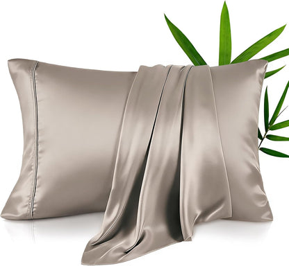 Queen Pillow Cases, Bamboo Viscose, Cooling Pillowcases
