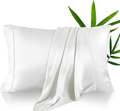 Queen Pillow Cases, Bamboo Viscose, Cooling Pillowcases