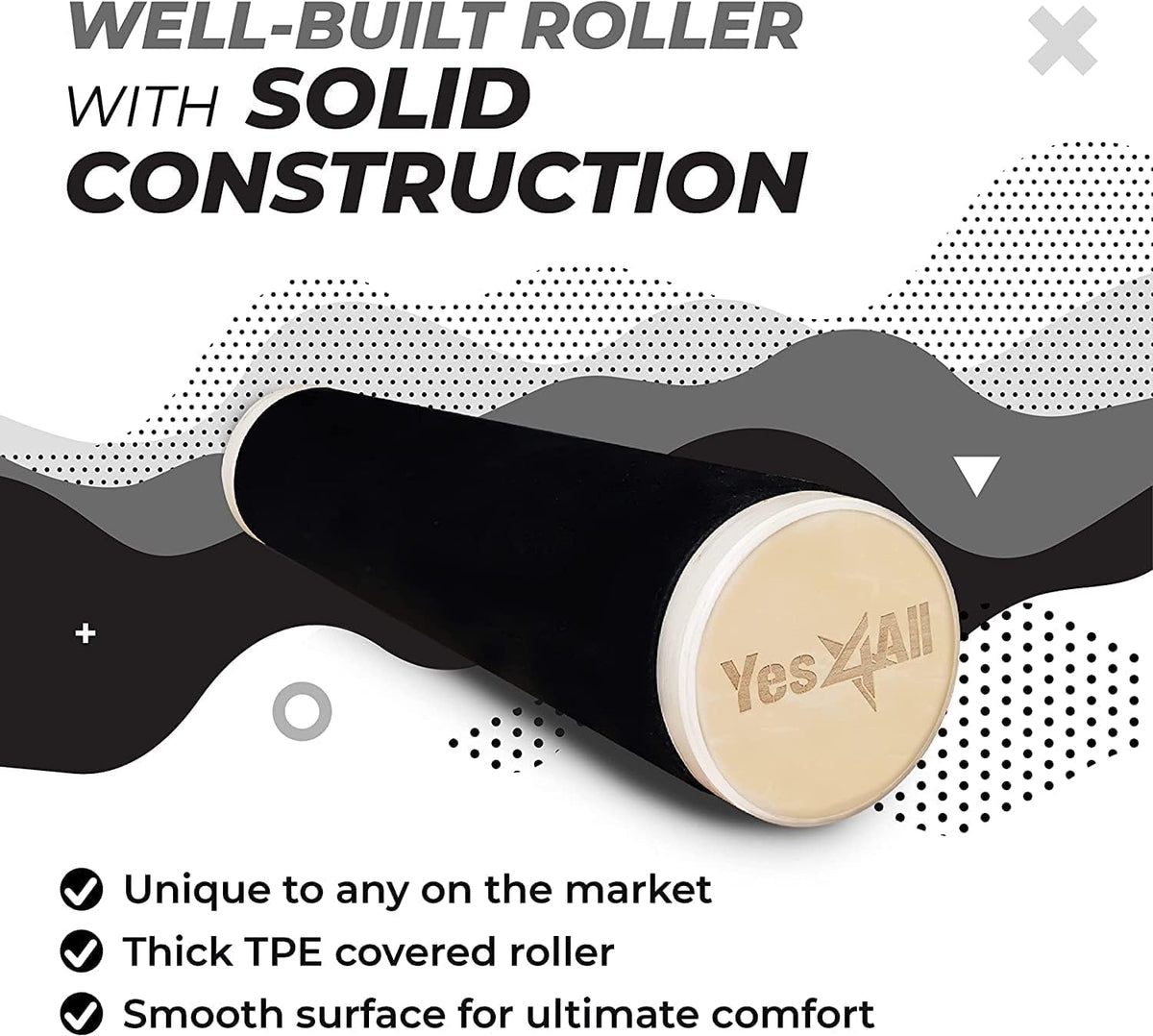 Balance Board Sports Trainer, Surf Trainer Board With Adjustable Stoppers, Improve Core Strength and Balance Control