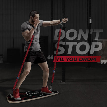 Balance Board Sports Trainer, Surf Trainer Board With Adjustable Stoppers, Improve Core Strength and Balance Control