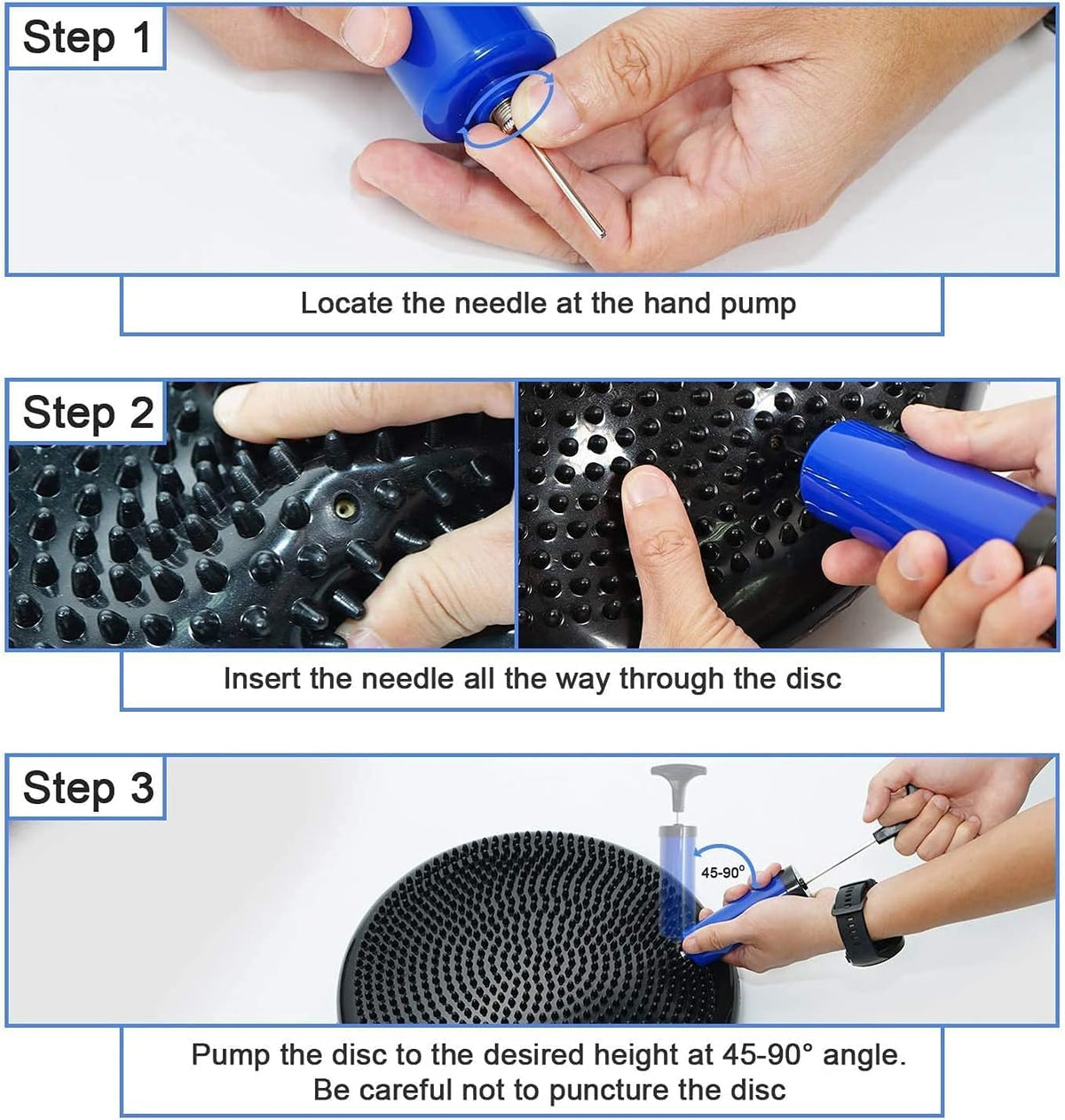 Balance Board Sports Trainer, Surf Trainer Board With Adjustable Stoppers, Improve Core Strength and Balance Control