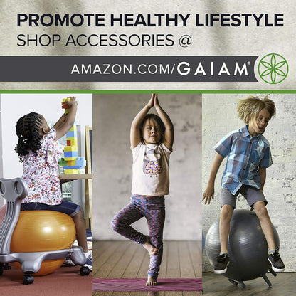 Kids Yoga Mat Exercise Mat, Yoga for Kids with Fun Prints - Playtime for Babies, Active & Calm Toddlers and Young Children