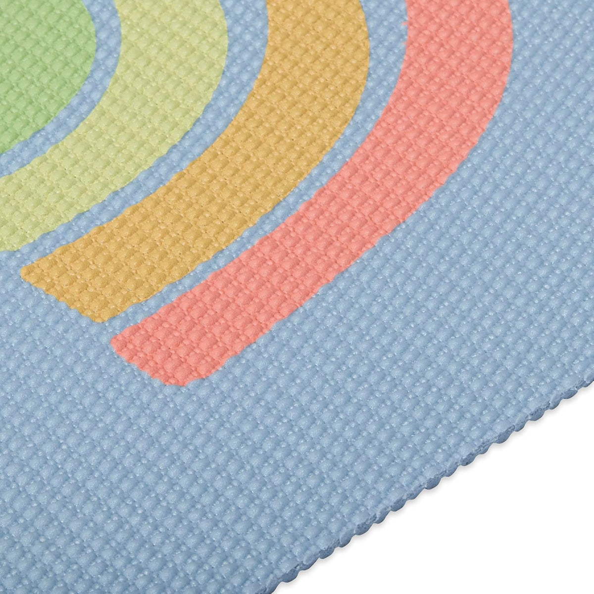 Kids Yoga Mat Exercise Mat, Yoga for Kids with Fun Prints - Playtime for Babies, Active & Calm Toddlers and Young Children