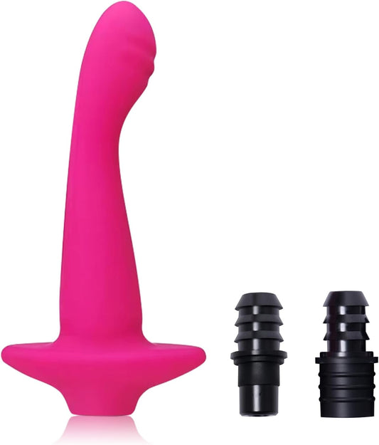 Massage Gun Attachment Pink, Portable Massage Gun Head Accessories for Handheld Electric Body Muscle Massager, Theragun Attachments, Deep Tissue for Relieve and Stimulation