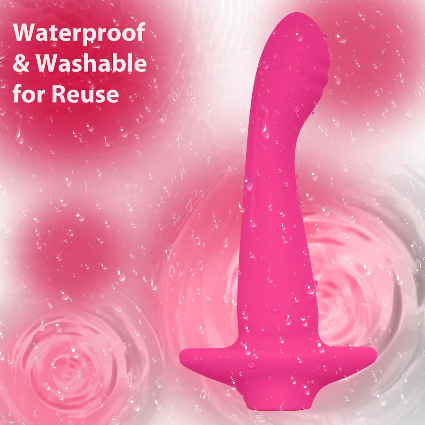 Massage Gun Attachment Pink, Portable Massage Gun Head Accessories for Handheld Electric Body Muscle Massager, Theragun Attachments, Deep Tissue for Relieve and Stimulation